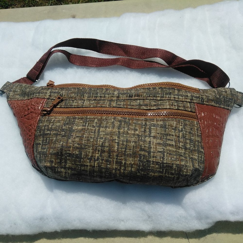 Waist Pack Sling Bag Handmade Crossbody